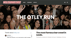 Desktop Screenshot of otleyrun.net